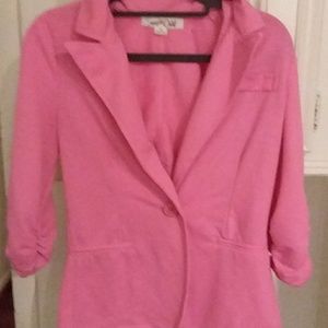 Pink blazer